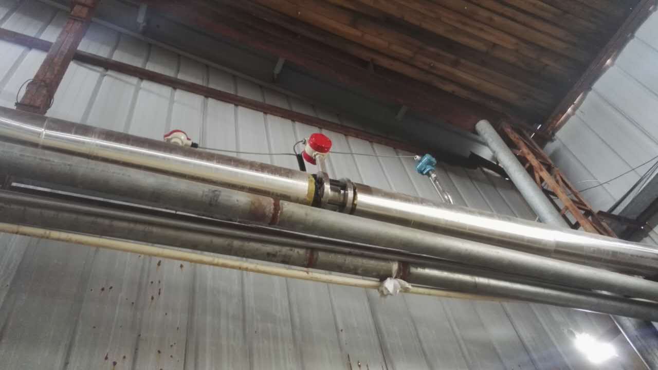 電磁流量計現(xiàn)場安裝圖片 電磁流量計現(xiàn)場安裝圖片