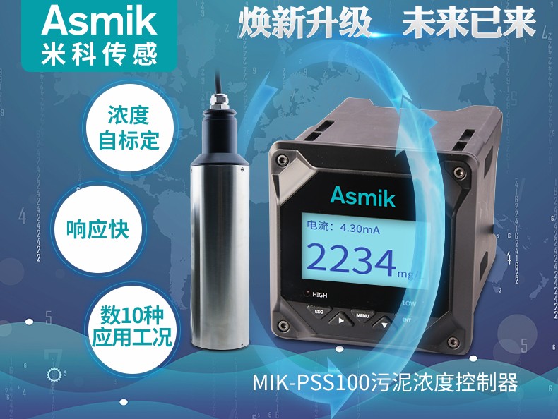 米科MIK-PSS100在線污泥濃度計(jì)產(chǎn)品簡介