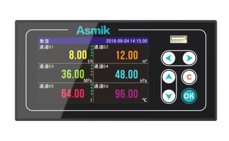 米科無(wú)紙記錄儀正面 米科無(wú)紙記錄儀正面